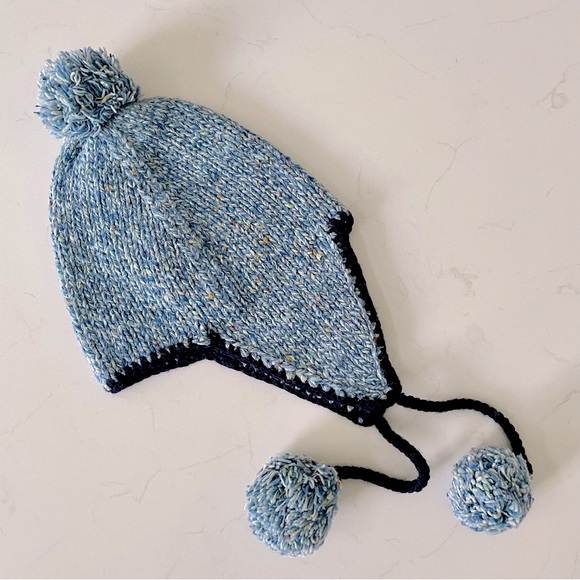 J.CREW Pom Pom Earflap Beanie - Picture 2 of 4